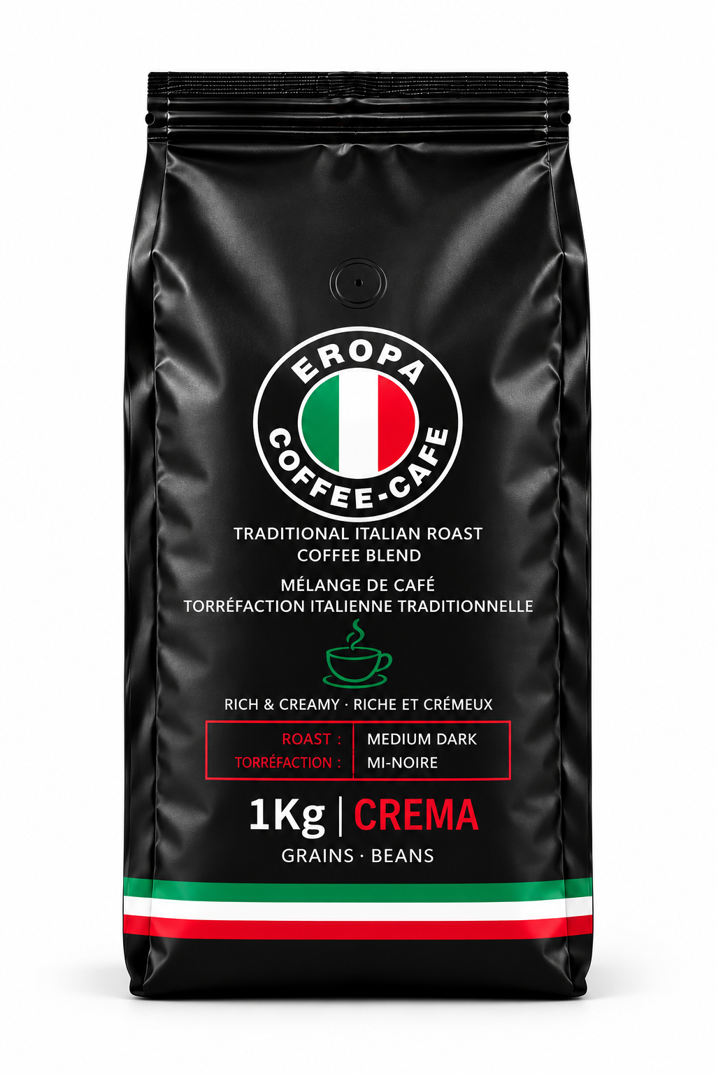EROPA COFFEE - CREMA (1 Kilo Coffee Beans)
